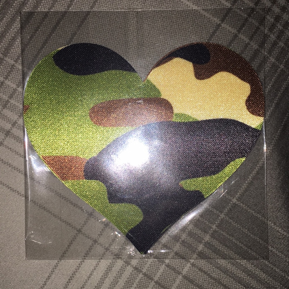 Nipple covers pasties camouflage